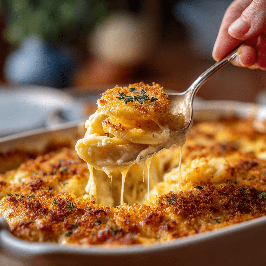Easy Cheesy Southern Pineapple Casserole Recipe