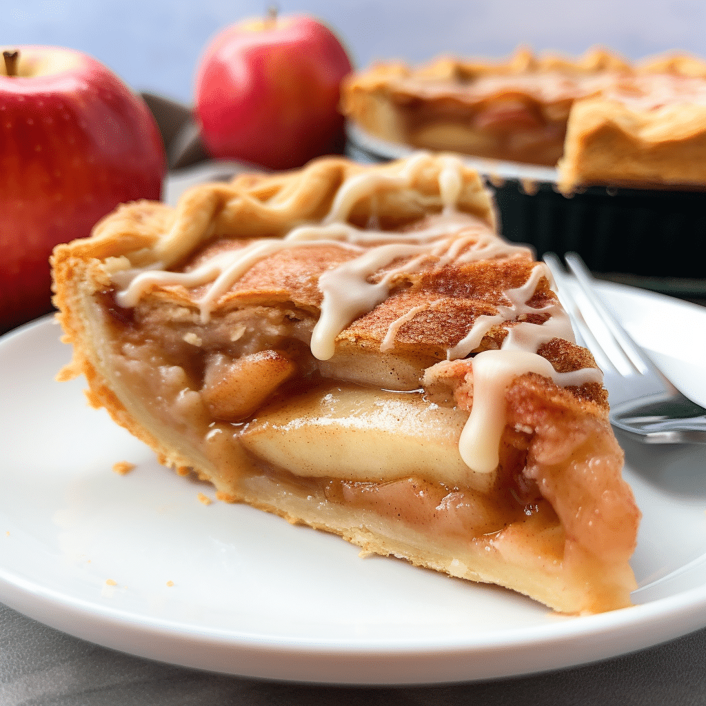Easy Cinnamon Roll Apple Pie Recipe