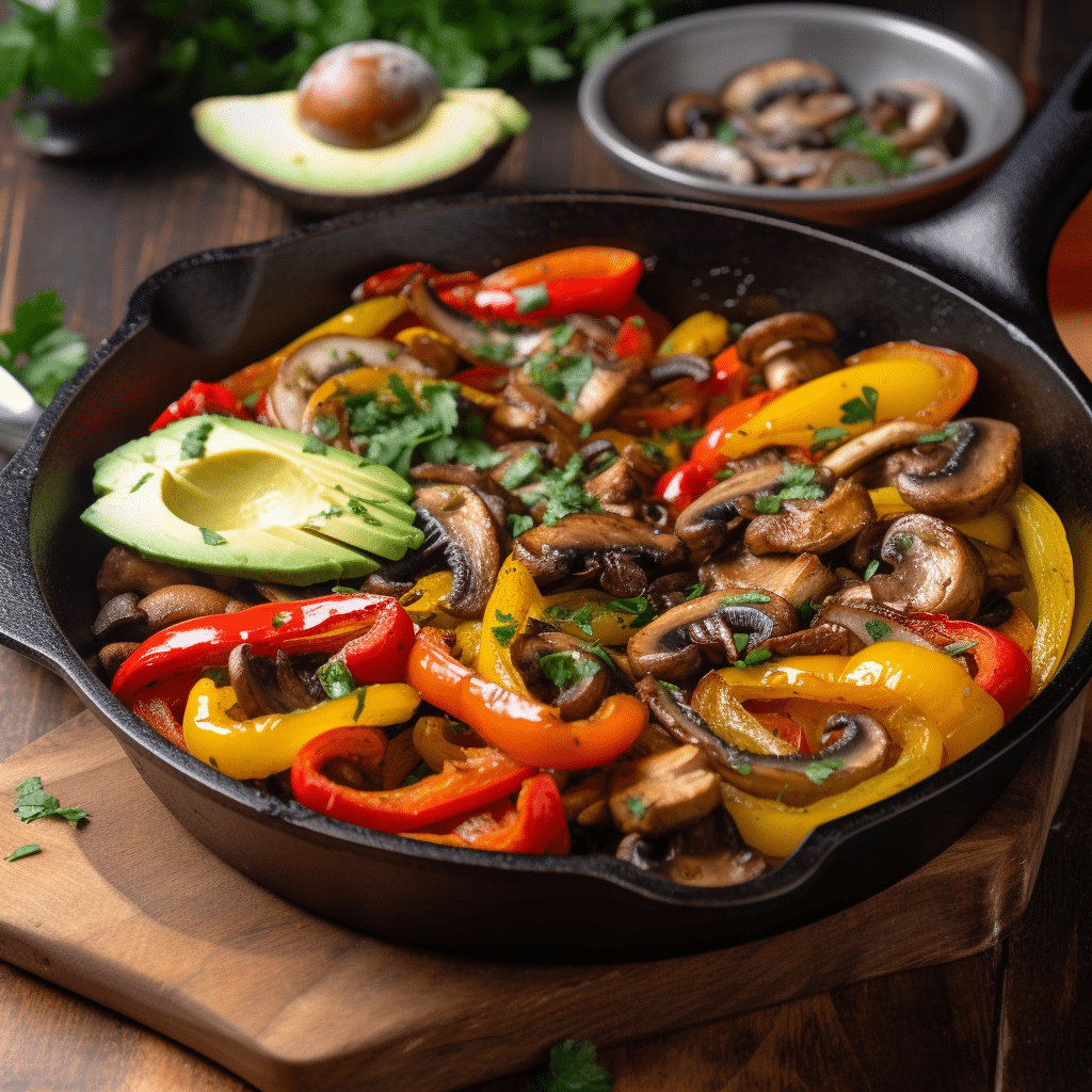 Finger-Licking Veggie Fajitas Recipe