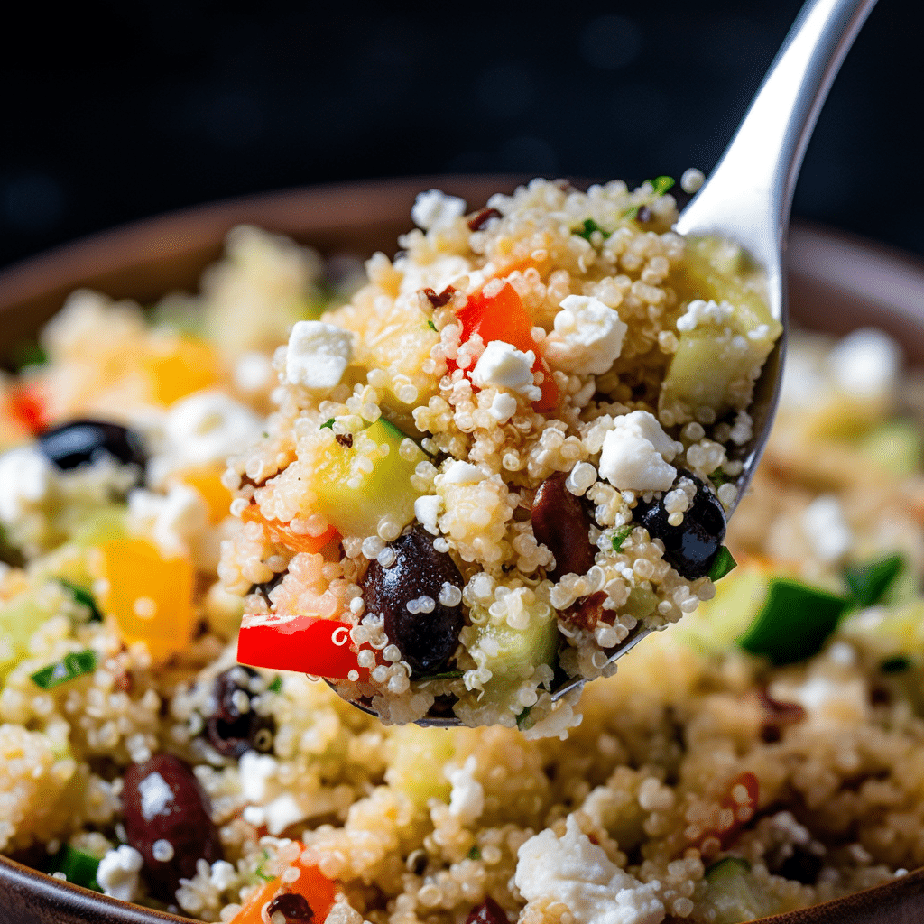 Mediterranean Quinoa Salad Recipe