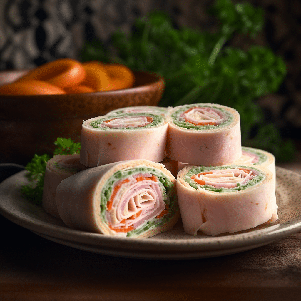 Ham Roll-Ups with Cream Cheese Recipe