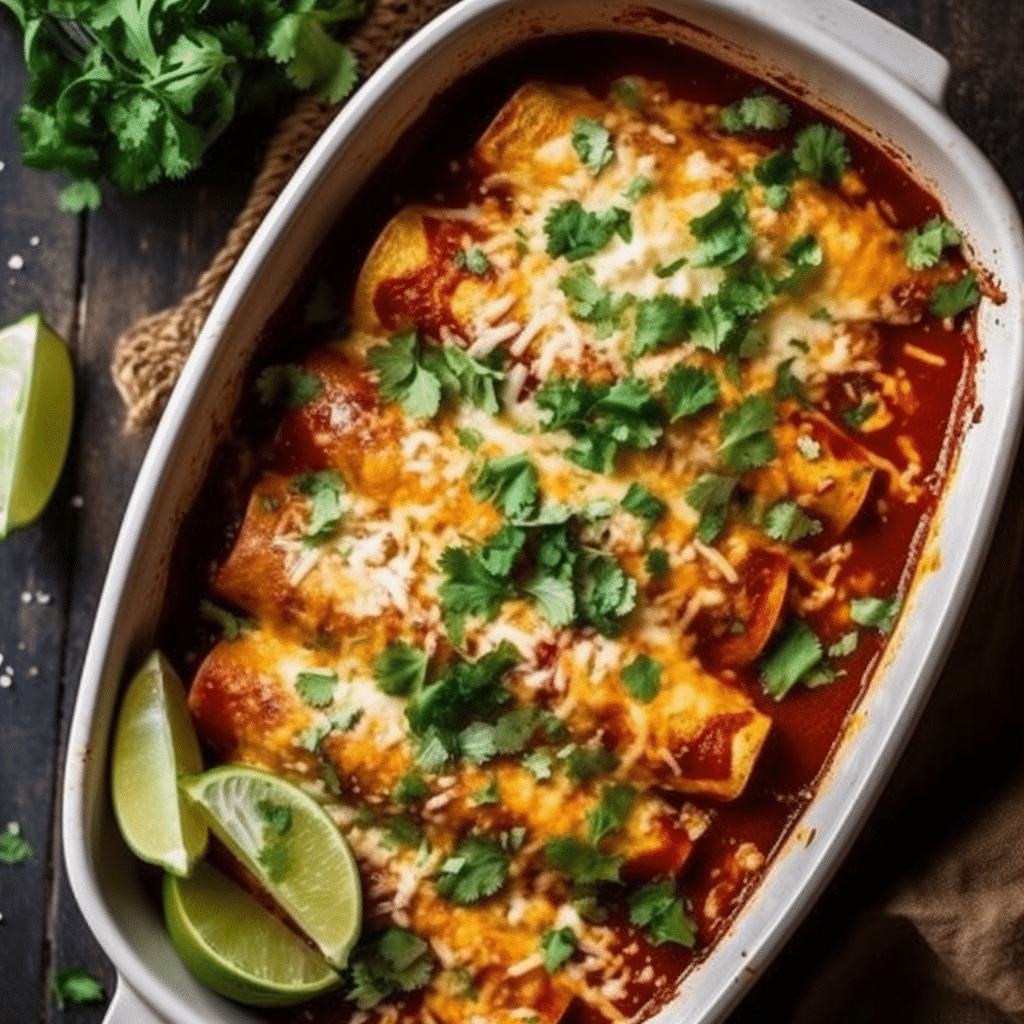 Easy Chicken Enchilada Recipe