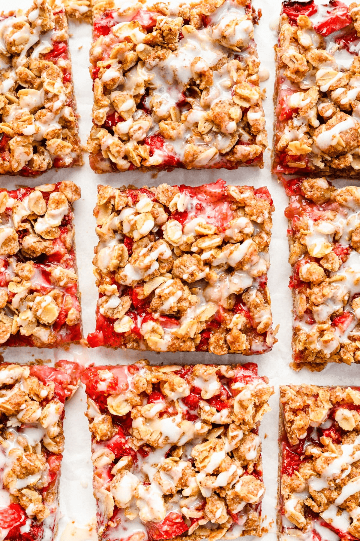 Strawberry Oatmeal Bars Recipe