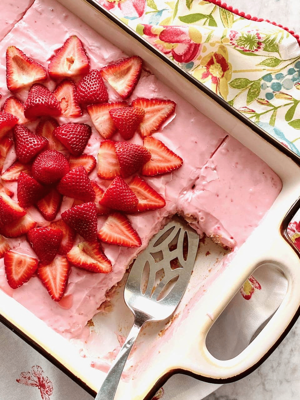 Vintage Strawberry Cake Recipe
