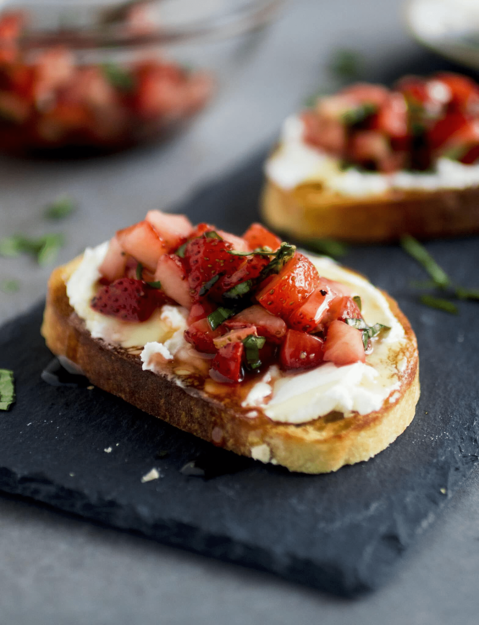 Easy Strawberry Crostini Recipe