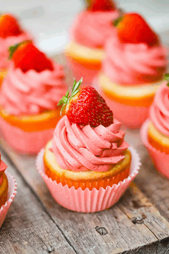 Vegan Strawberry Cupcakes Recipe