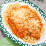 Quick & Easy Tempeh Bolognese Spaghetti Sauce Recipe