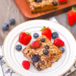 Mixed Berry Protein Baked Oatmeal Recipe
