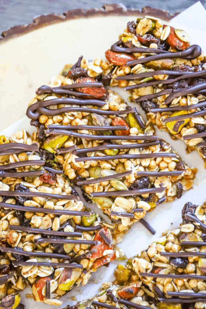 Super Healthy Nut & Fruit Granola Bars Recipe