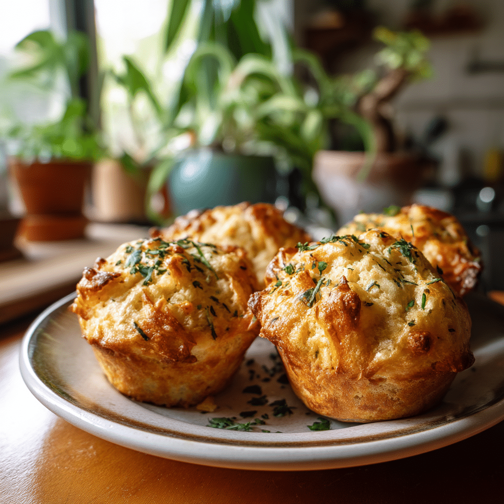 Delicious Cheese and Herb Muffins Recipe