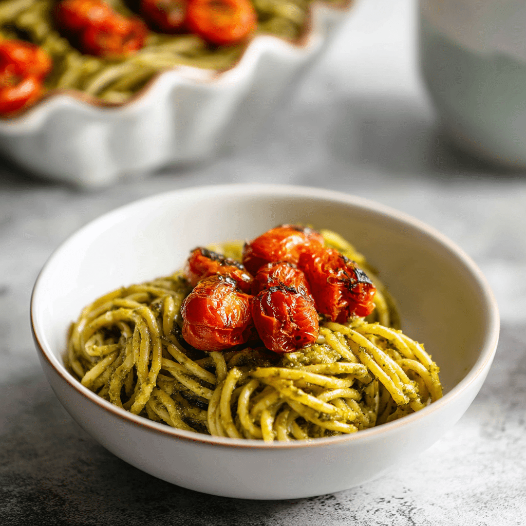 Creamy Green Goddess Pasta Recipe (Vegan)