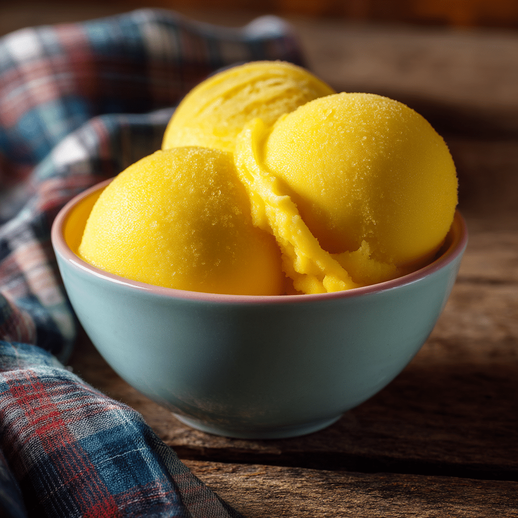 3-Ingredient Vegan Mango Sorbet Recipe (No Churn!)