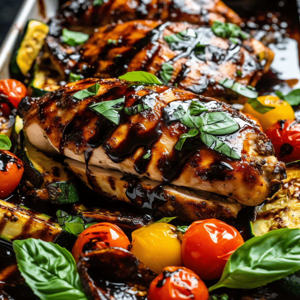 Sheet Pan Italian Chicken and Vegetables Recipe