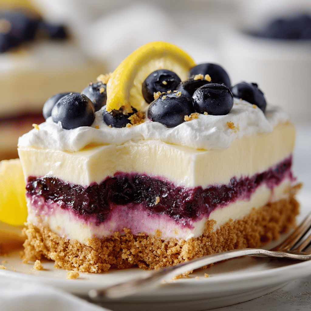 Lemon Blueberry Delight Recipe