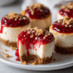 High Protein Healthy Strawberry Cheesecake Bites Recipe