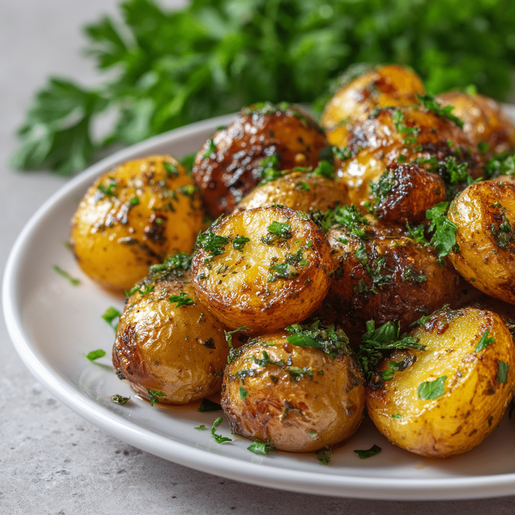 The Best Air Fryer Roasted Baby Potatoes Recipe