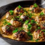 Authentic Swedish Meatballs with Creamy Gravy Recipe