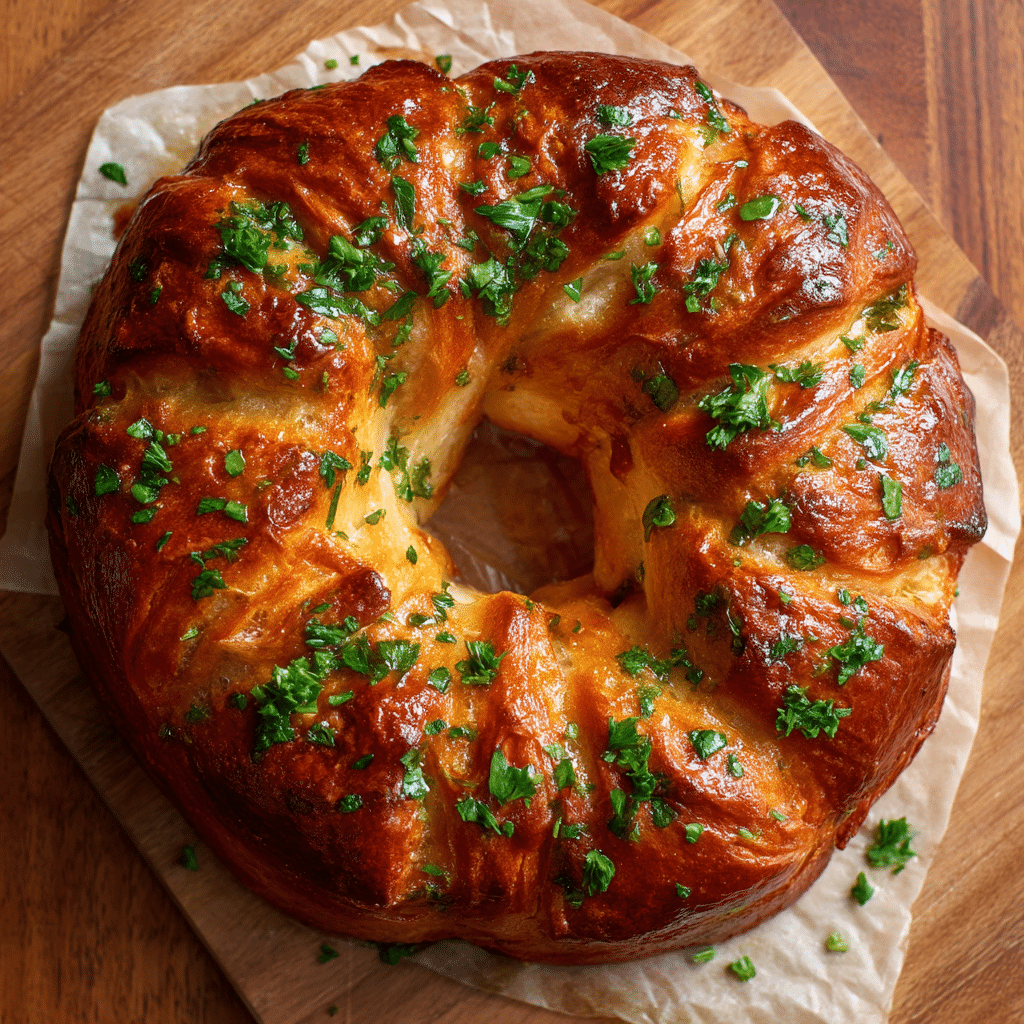 Chicken Alfredo Monkey Bread Recipe