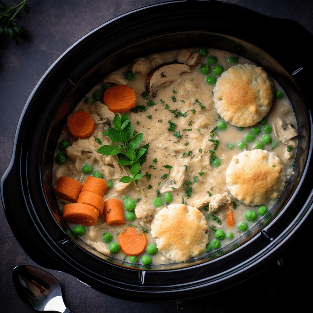 Slow Cooker Chicken and Biscuits Recipe