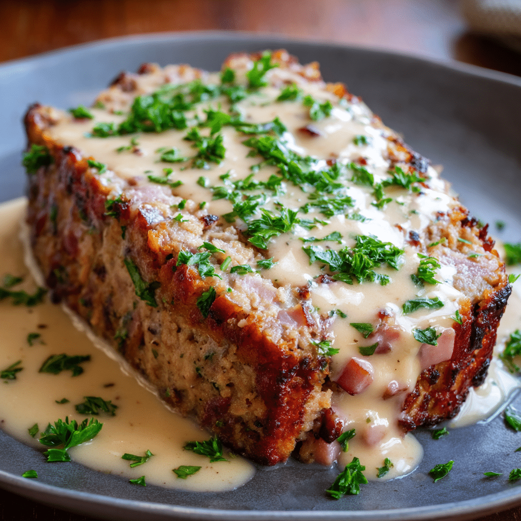 Chicken Cordon Bleu Meatloaf Recipe