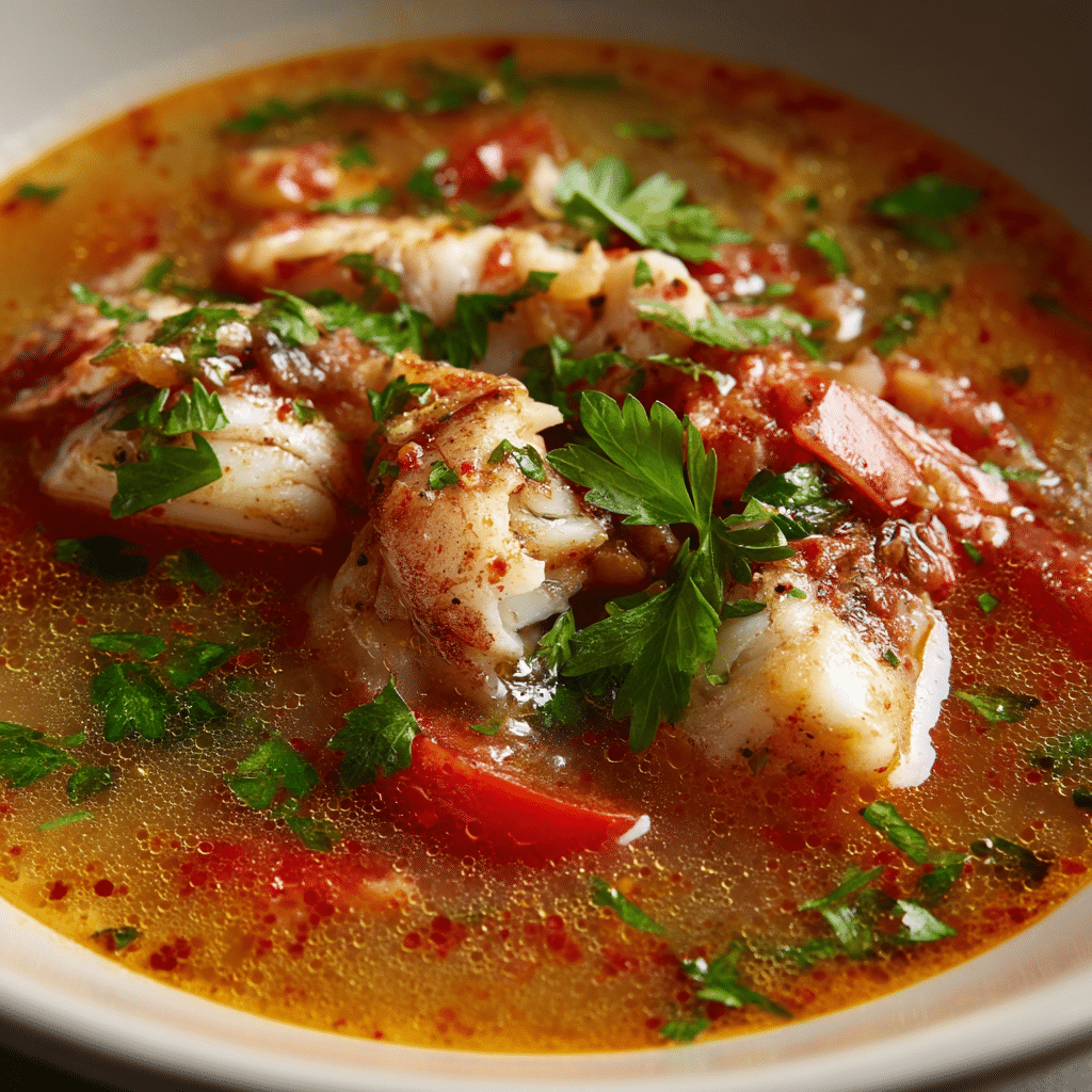 Zesty Cajun Fish Soup Recipe