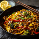 Quick & Easy Vegetable Lo Mein Recipe