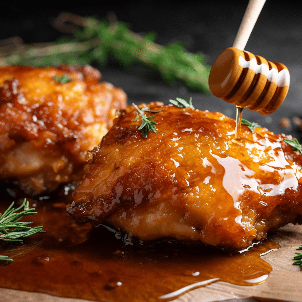 Baked Crunchy Hot Honey Chicken Recipe