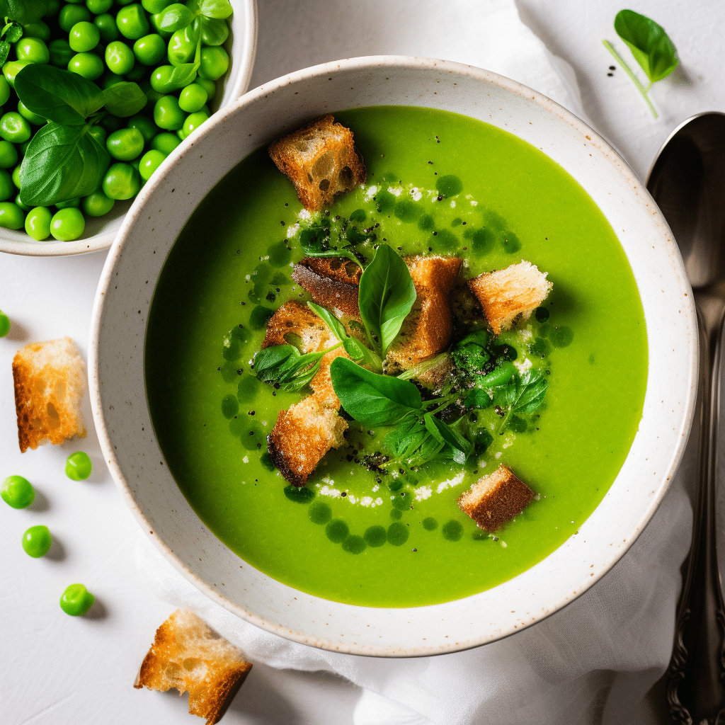 Fresh Pea Soup Recipe
