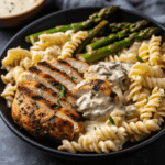 Creamy Chicken Asparagus Pasta Recipe