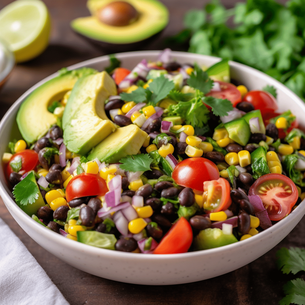 Fresh Black Bean and Corn Salad Recipe