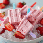 Strawberry Popsicles for Kids Recipe