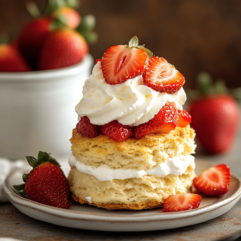 Easy Strawberry Shortcake Recipe
