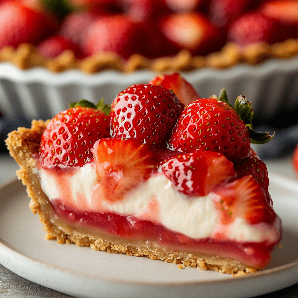 Strawberry Cream Cheese Pie Recipe