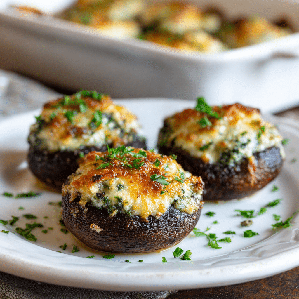 Sausage Stuffed Mushrooms