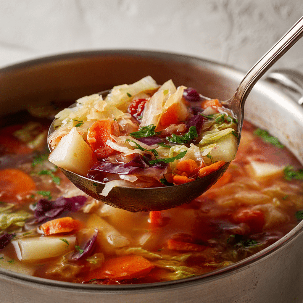 Leftover Corned Beef and Cabbage Soup