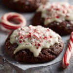 Chocolate Peppermint Meltaway Cookies