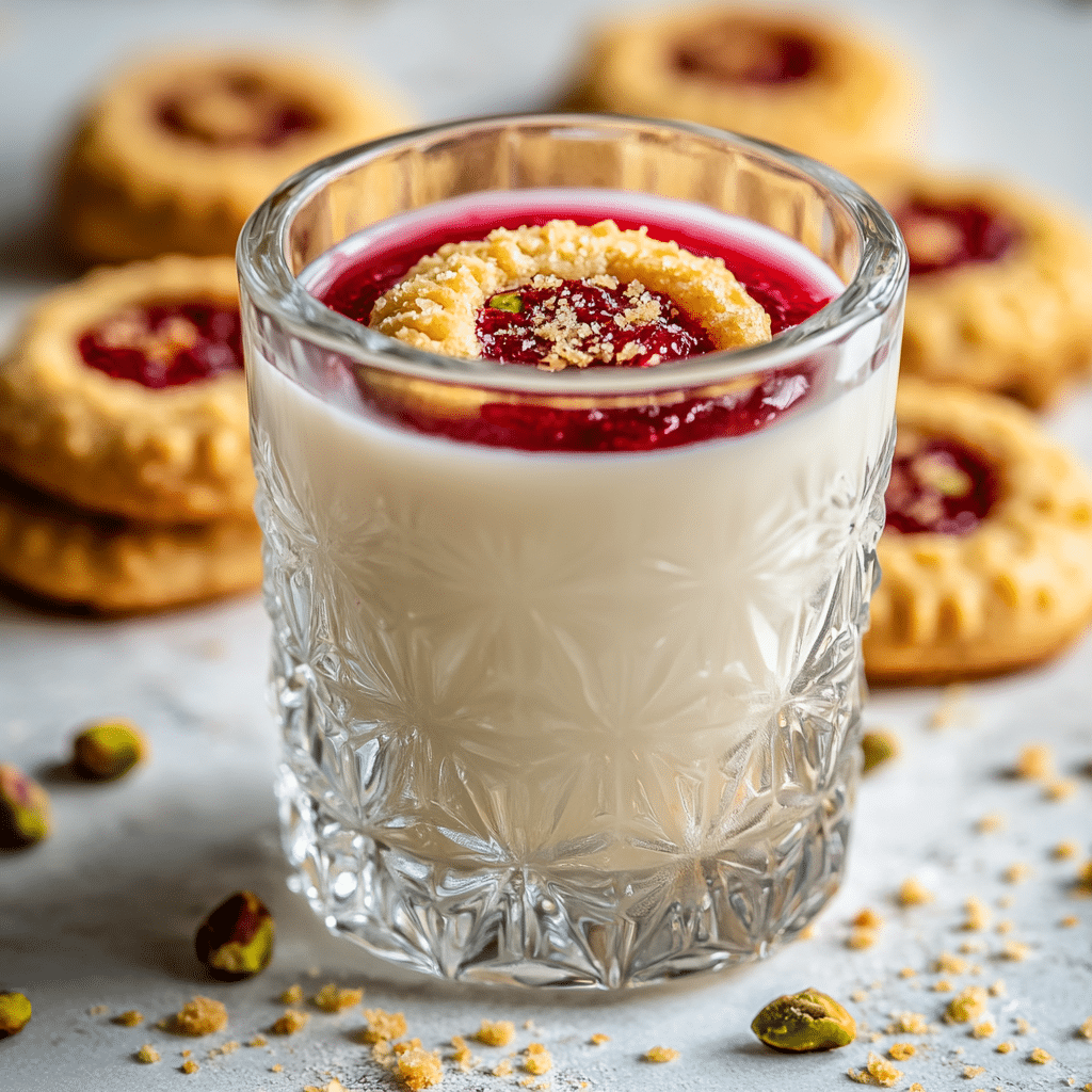 Pistachio Thumbprint Cookies
