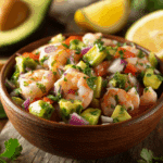 Avocado Salsa Shrimp Salad