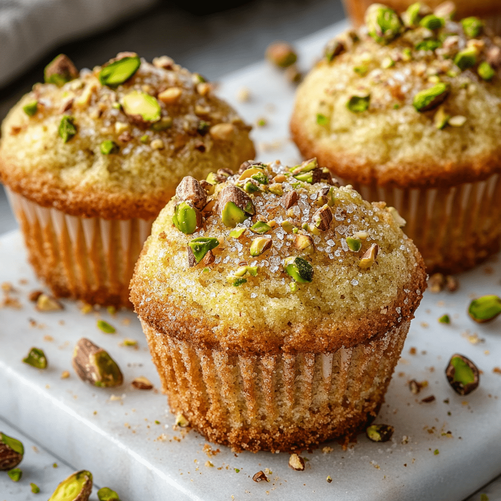 Pistachio Muffins