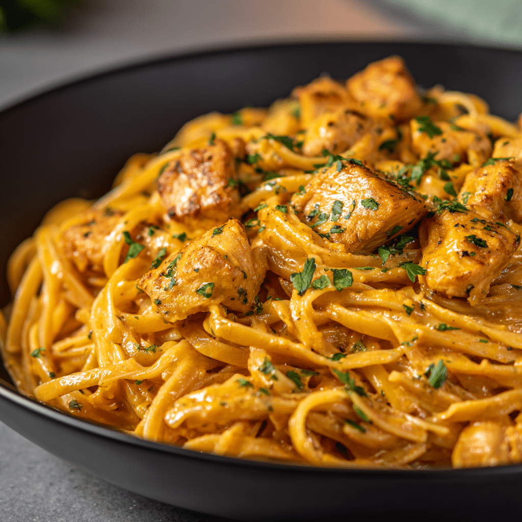 Cowboy Butter Chicken Linguine