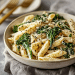 Boursin Cheese Pasta with Broccoli