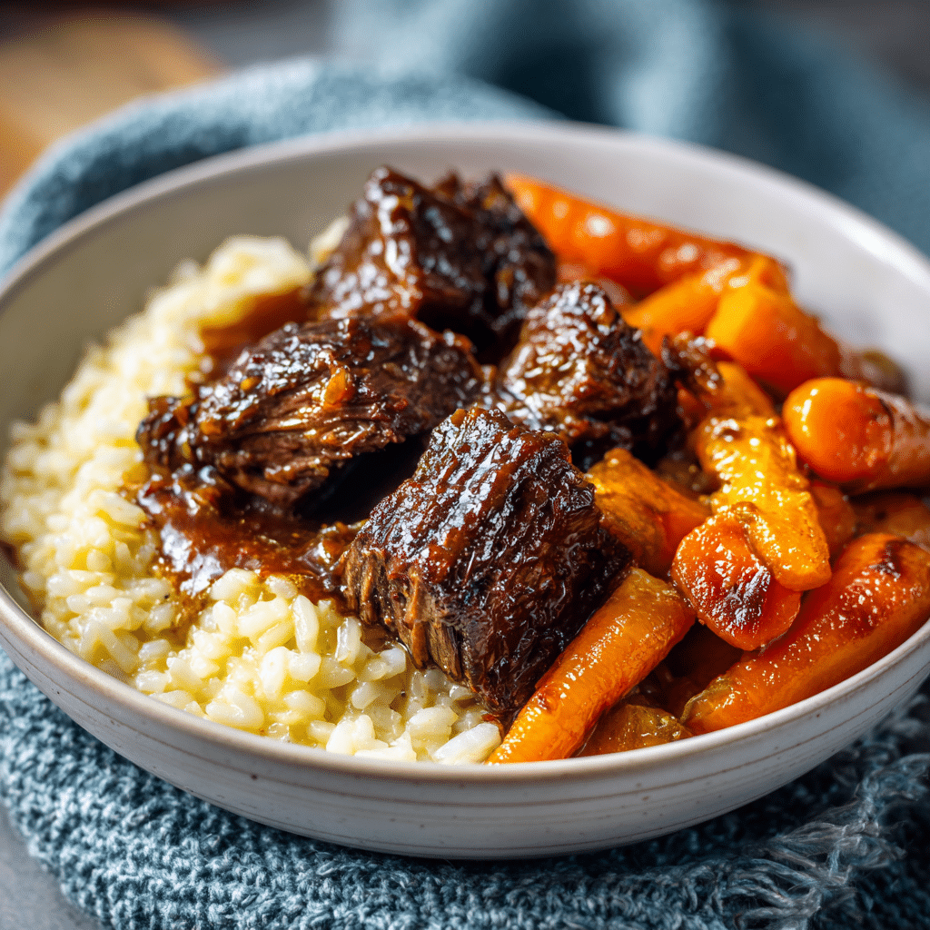 Super Tender Crockpot Beef Short Ribs