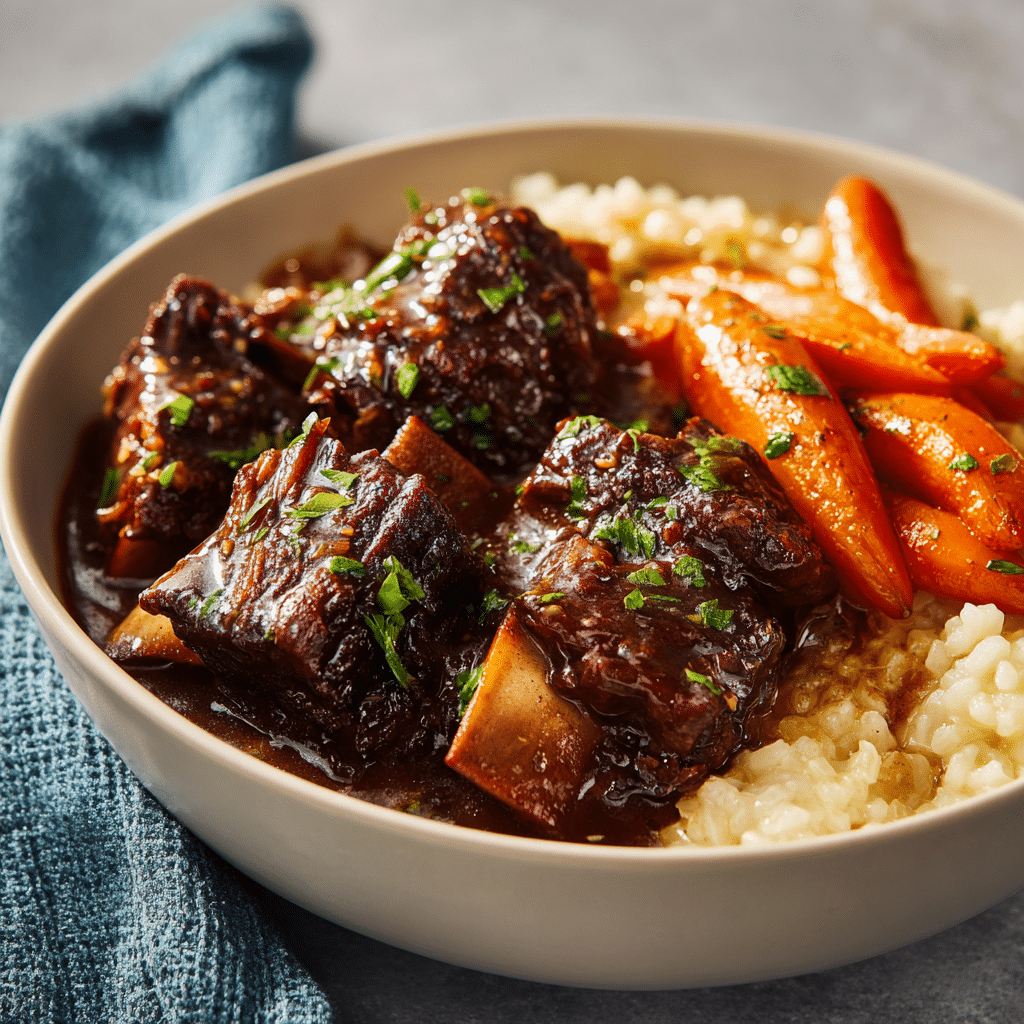 Super Tender Crockpot Beef Short Ribs