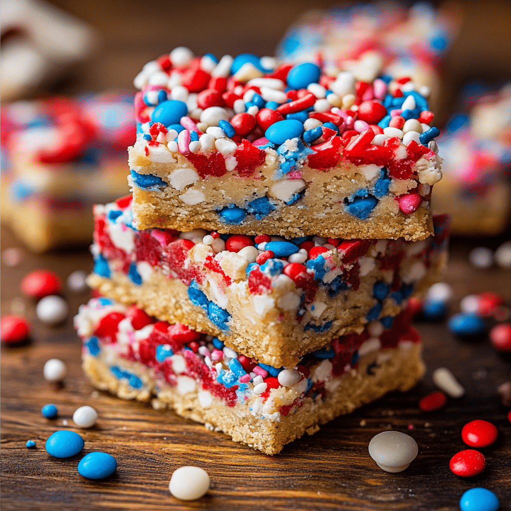 Fireworks Blondies