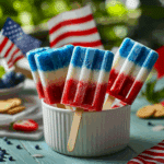Red White and Blue Popsicles