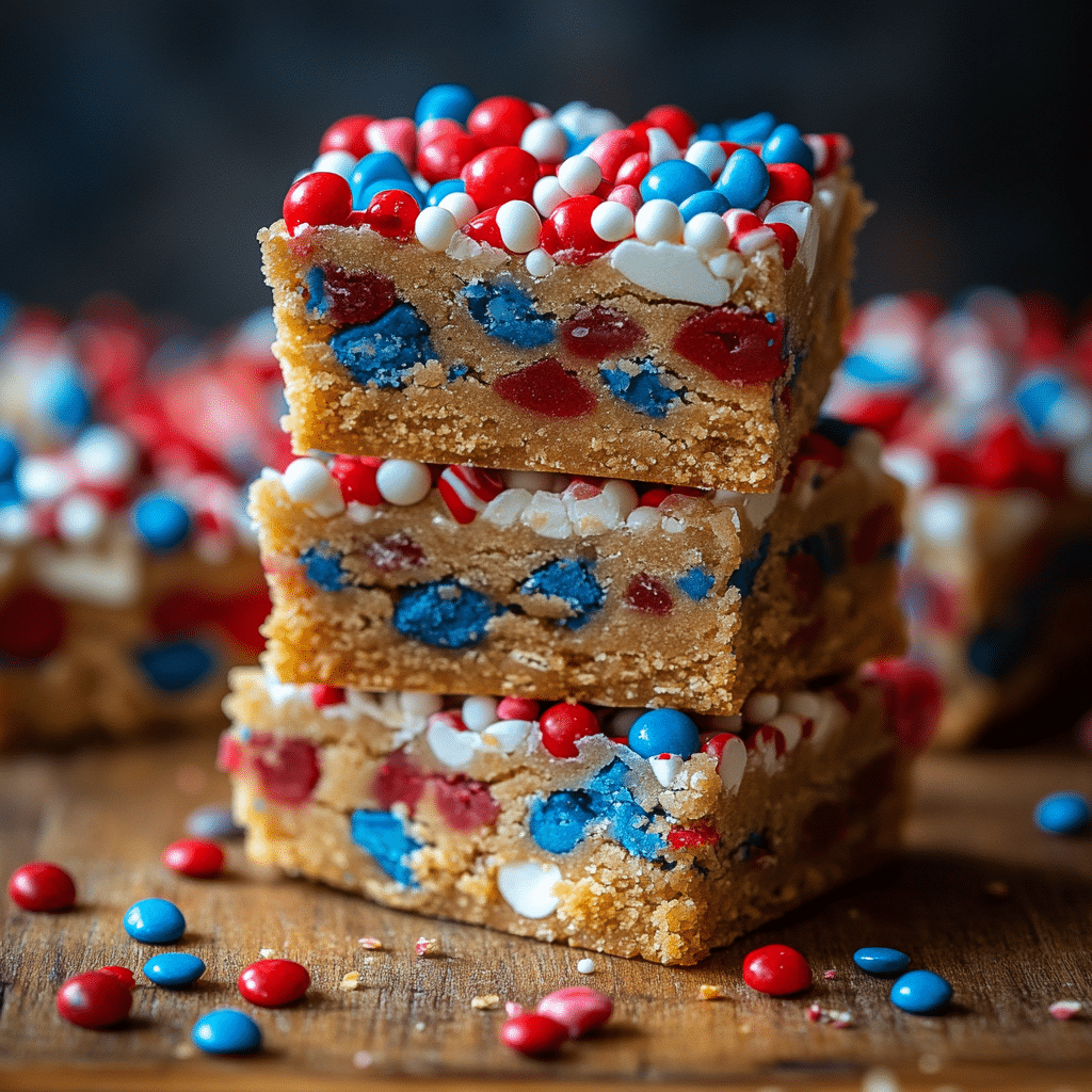 Fireworks Blondies