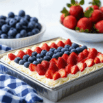 Flag Fruit Pizza