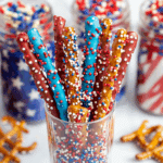 Patriotic Pretzel Rods