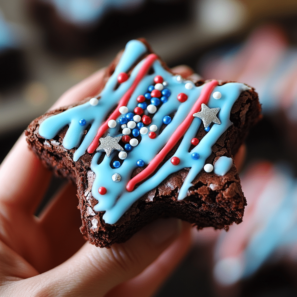 Star-Spangled Brownies