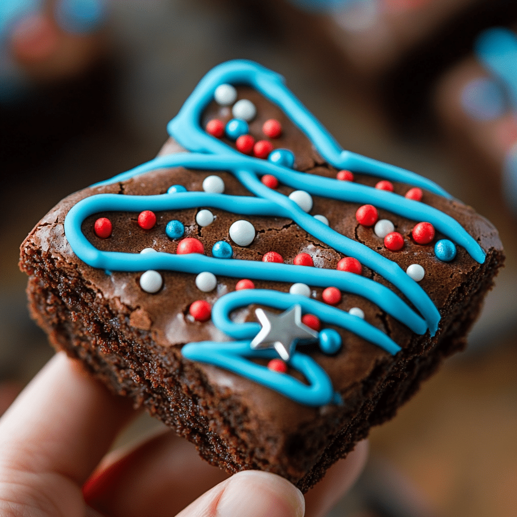 Star-Spangled Brownies